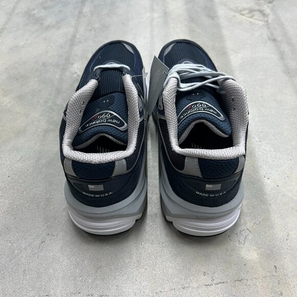 New Balance 990v6 Men's Medium Width (D) Made in USA Navy White M990NV6 - New - Picture 2 of 6